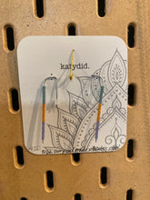 Load image into Gallery viewer, Katy did. 401 beaded “J” earrings

