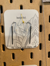 Load image into Gallery viewer, Katy did. 401 beaded “J” earrings
