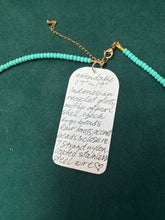 Load image into Gallery viewer, Katydid. K67 necklace

